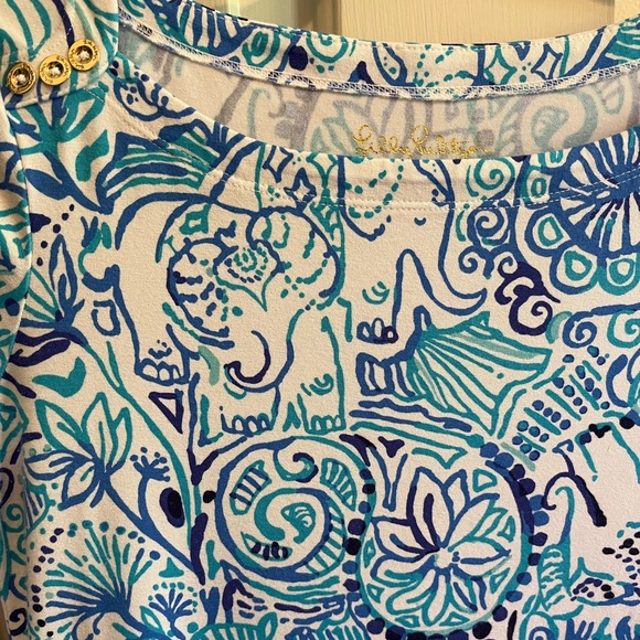 Lilly Pulitzer Sophie Dress in Lucky Trunks - Picture 6 of 6